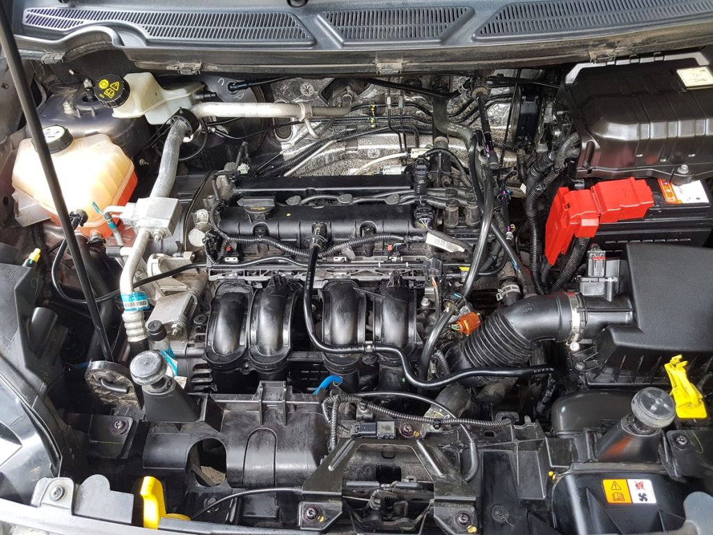 Engine Bay Cleaning Illustration